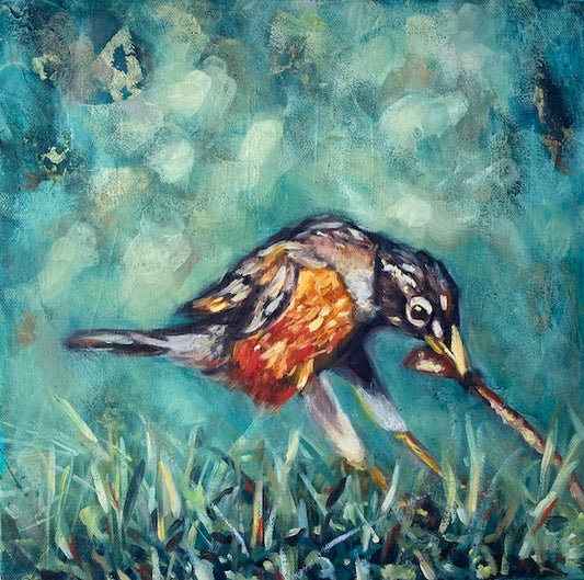 Print 12x12 "Early Bird"