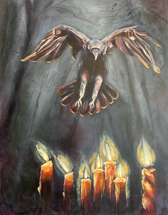 Print 8x10 "Intuition's Flight"